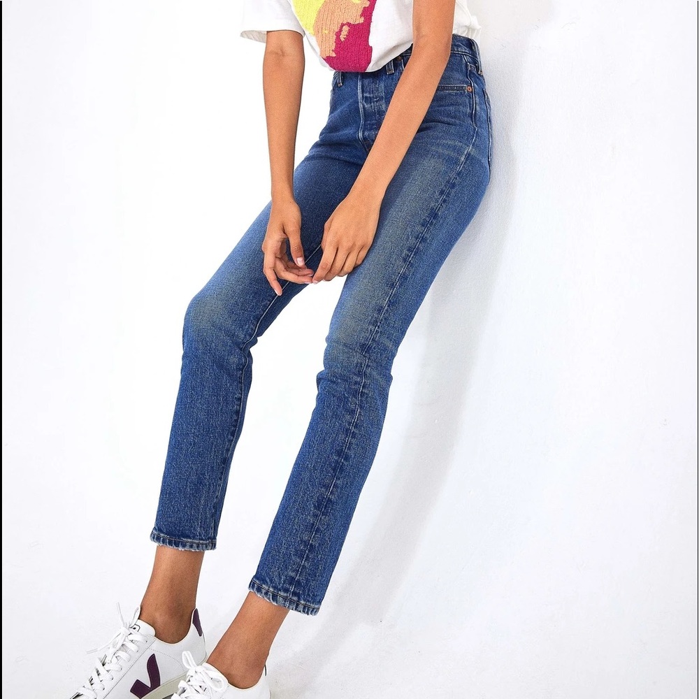 Levi’s 501 Skinny Jean High Rise Button Fly 27